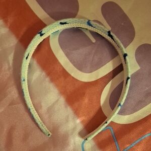 Kids Cream and Blue Hairband